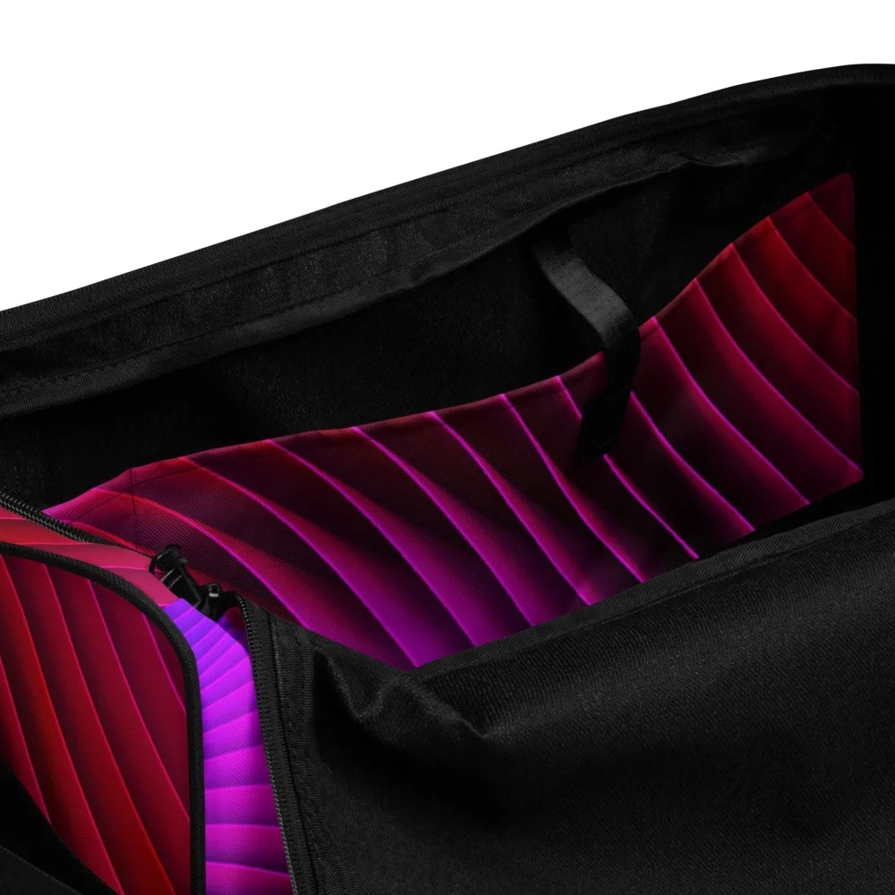 Duffel Bag Max Storage Space, Bright Colorful Design. Durable.